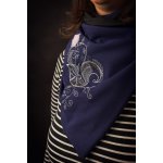 maxi šátkošála s výšivkou Malého prince – Zboží Dáma