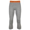 pánské spodky Ortovox 185 Rock'n'wool Short Pants M pánské krátké spodky Grey blend - žíhaná šedá