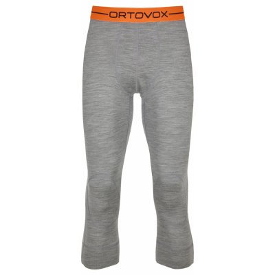 Ortovox 185 Rock'n'wool Short Pants M pánské krátké spodky Grey blend - žíhaná šedá