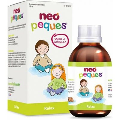 Neo Peques Relax Přírodní sirup pro děti s meduňkou mučenkou vitamínem B6 a hořčíkem 150 ml – Hledejceny.cz