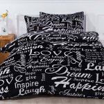 Xpose povlečení mikroplyš DORA černé 200x220 70x90 – Sleviste.cz