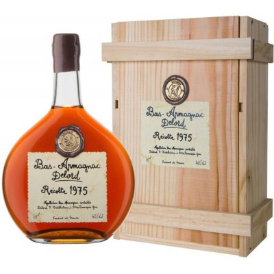 Armagnac-Delord Millésimés 1975 40% 0,7 l (kazeta) – Zboží Dáma