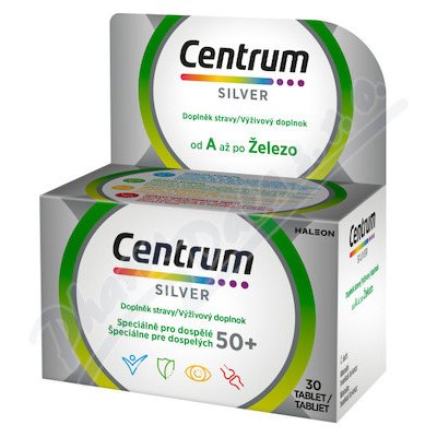 Centrum AZ Silver 100+30 tablet Vánoční balení – Zbozi.Blesk.cz