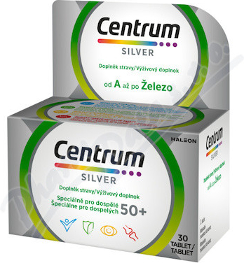 Centrum AZ Silver 100+30 tablet Vánoční balení