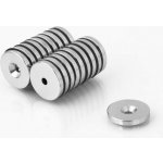 Neodymový magnet pod šroubem MP 25x(7,5x4,5)x3 N38 – Sleviste.cz