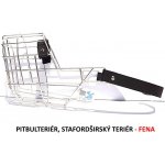 Mr. Rozchov Náhubek kovový Pitbulteriér Stafordširský teriér fena – Zboží Mobilmania