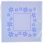 Šablona Vánoční rámeček 16 x 16 cm plast – Sleviste.cz