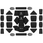 Polstrování do helmy EPIC Combat Pads System Team Wendy Černá – Zboží Mobilmania