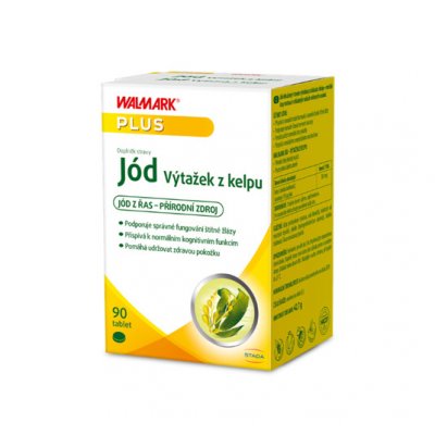 Walmark Jód z kelpu tablety pro správnou funkci štítné žlázy 90 tablet – Zboží Dáma