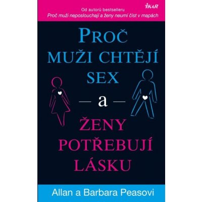 Proč muži chtějí sex a ženy potřebují lásku - Allan Pease, Barbara Pease – Hledejceny.cz
