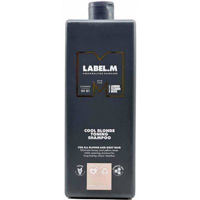 label.m Cool Blonde Toning Shampoo 1000 ml – Zbozi.Blesk.cz