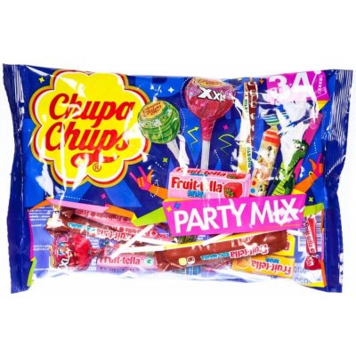 Chupa Chups Party Mix lízátka, tyčinky, bonbony 34ks 400 g