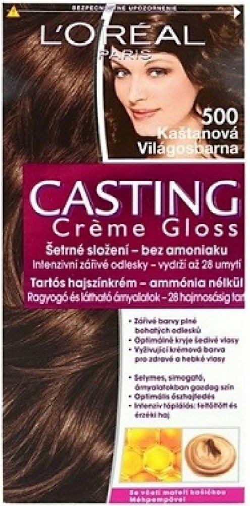 L'Oréal Casting Creme Gloss 500 kaštanová | Srovnanicen.cz