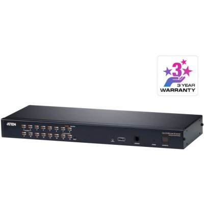 Aten KH-1516Ai 16-port OverNet Cat5 KVM PS/2+USB, OSD, rack