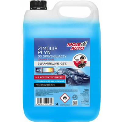 Moje Auto Zimní kapalina do ostřikovačů -20°C 5 l – Hledejceny.cz
