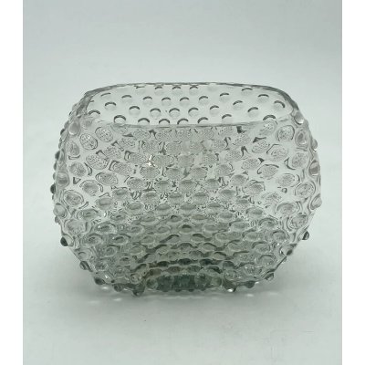 Váza 15cm - Hobnail - Ananas - světlý kouř – Hledejceny.cz