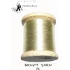 Výroba nástrahy Tommi-Fly Bright yarn Bílá