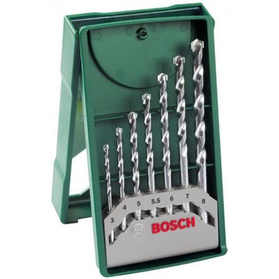 BOSCH 7dílná minisada vrtáků do kamene X-Line 2607019581 – Zbozi.Blesk.cz