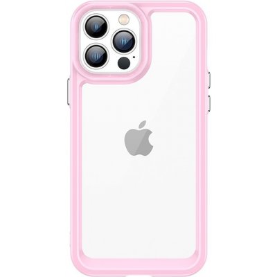 Pouzdro Beweare Outer Space iPhone 13 Pro - růžové