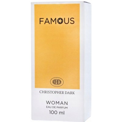 Christopher Dark Famous parfémovaná voda dámská 100 ml