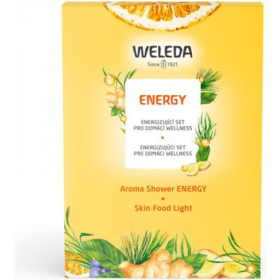 Weleda Aroma Energy sprchový gel 200 ml + osvěžující krém 75 ml dárková sada – Zbozi.Blesk.cz