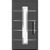 Domovní číslo Splendoor Hliníkové vchodové dveře Moderno M410/B, antracitová metalíza, 110 P