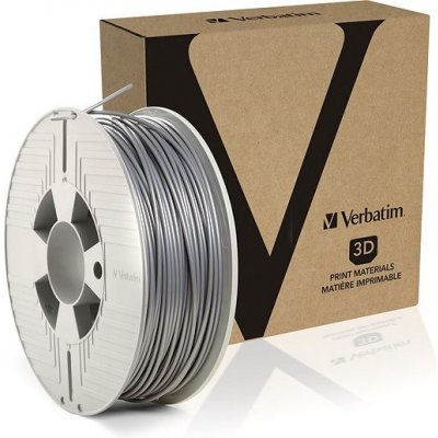 VERBATIM 3D PLA / / 2,85mm / 1kg / stříbrná silver; 55329 – Hledejceny.cz