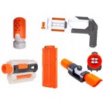 Příslušenství pro Nerf – Sada pro úpravy: pažba, hlaveň, zaměřovač, TLUMIČ – Hledejceny.cz
