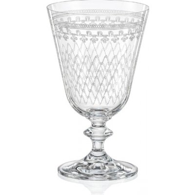 Crystalex Bohemia Crystal Sklenice na bílé i červené víno Bella Madame Karolinka 6 x 350 ml – Zboží Mobilmania