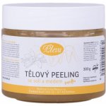 Pleva Tělový peeling se solí a medem s vůní vanilky, 300 g – Zbozi.Blesk.cz