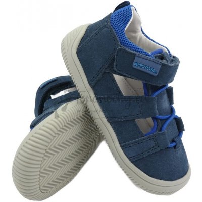 Protetika Dětské chlapecké barefoot sandály KENDY DENIM – Zbozi.Blesk.cz