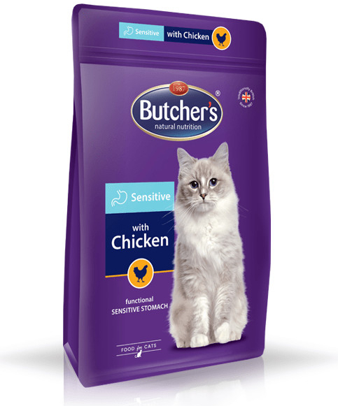 Butcher\'s Cat Pro Series Sensitive s kuřecím 0,8 kg