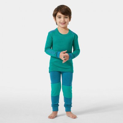 Helly Hansen dětské termoprádlo K Lifa Merino set green – Sleviste.cz