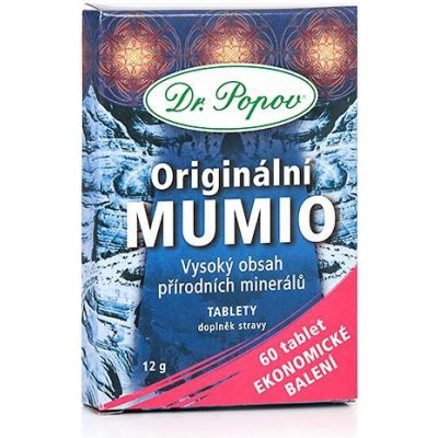 Dr.Popov ORIGINÁLNÍ MUMIO 60 tablet