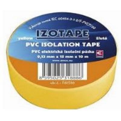 Emos F61516 Elektroizolační páska PVC 15 mm x 10 m žlutá – Hledejceny.cz