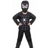 Dětský karnevalový kostým bHome Spiderman černý