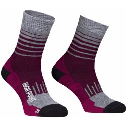 High Point MOUNTAIN MERINO 3.0 LADY SOCKS purple/grey