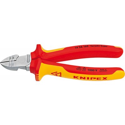 KNIPEX Klešte štípací 160mm bocní odizolovací Cr / 1426160 53080160 – Zbozi.Blesk.cz