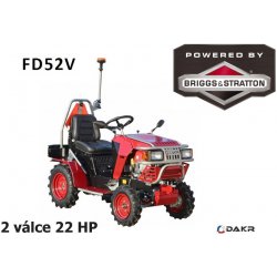 Zahradní traktor Dakr Panter FD-5 2V