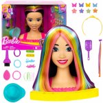 Stylingová hlava Mattel Barbie HMD79 – Zboží Mobilmania