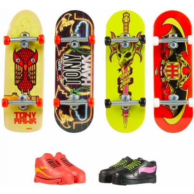 Mattel Hot Wheels Skates 4ks fingerboard a boty TOTALLY VIBIN'™ Pack, HVM16 – Zbozi.Blesk.cz