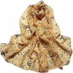 AB Production šál s potiskem not beige – Hledejceny.cz