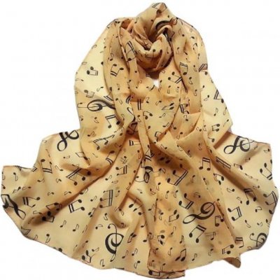 AB Production šál s potiskem not beige – Hledejceny.cz