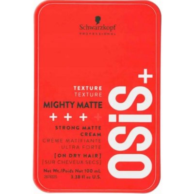 Schwarzkopf Professional OSiS+ Mighty Matte Strong Matte Cream 100 ml – Hledejceny.cz