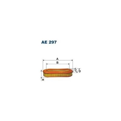 Vzduchový filtr FILTRON AE 297 – Hledejceny.cz