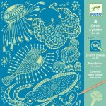 Djeco Vyškrabávací obrázky Mořské mámení – Zbozi.Blesk.cz