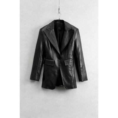 Sako z imitace kůže Black – Zboží Mobilmania