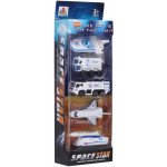 Wiky Vehicles Vesmírné dopravní prostředky kovové 5ks – Zboží Dáma