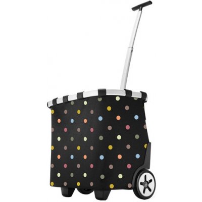 Nákupní vozík Carrycruiser Reisenthel Černý s barevnými puntíky – Zboží Mobilmania