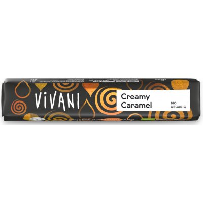 Vivani Tyčinka čokoládová mléčná karamel 40 g – Hledejceny.cz
